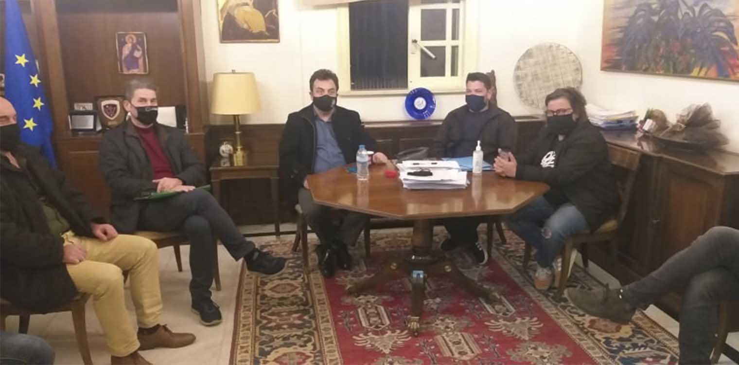 Συνάντηση Αντωνακόπουλου με το σωματείο εστίασης “Διόνυσος” Πύργου