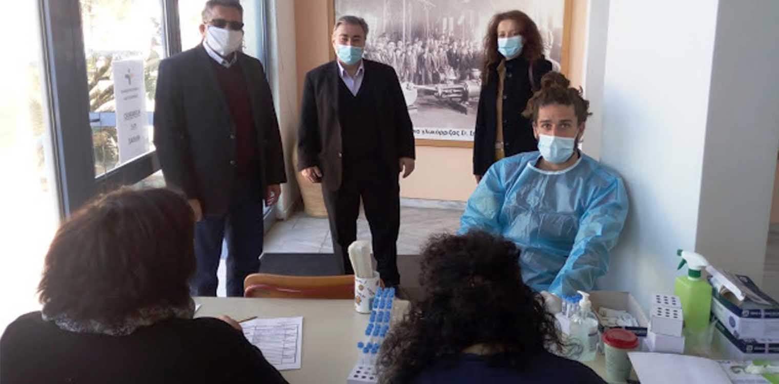 2 θετικά σε 123 rapid test στη Γαστούνη - Μαρίνος: «Ώρα ατομικής ευθύνης»