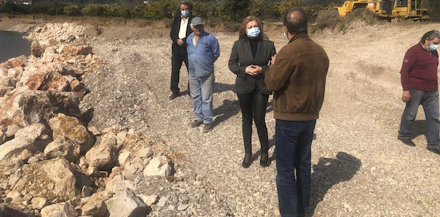 Επίσκεψη Αυγερινοπούλου στον Δήμο Αρχ. Ολυμπία και το Δήμο Ζαχάρως - Φιγαλείας για τη διαχείριση των υδάτων