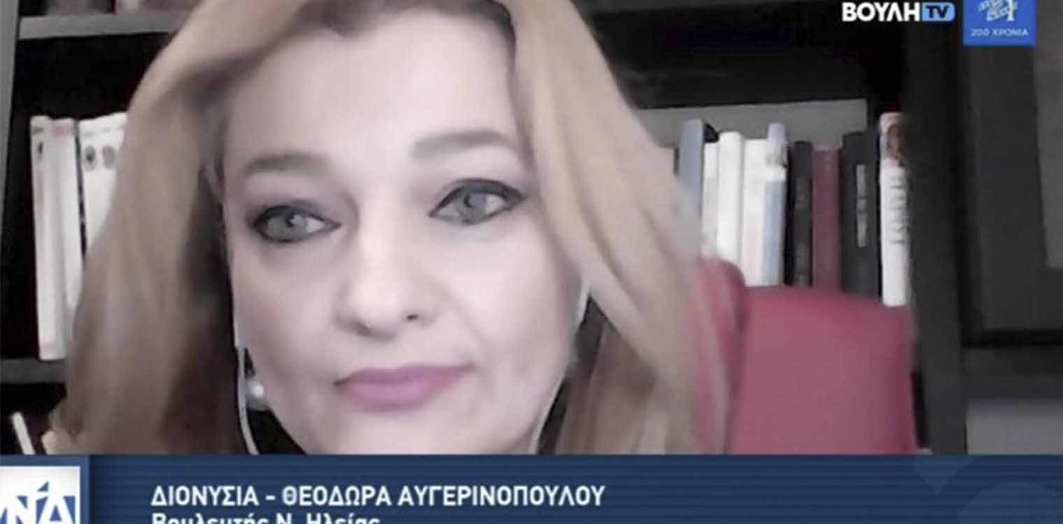 Ομιλία Δ. Αυγερινοπούλου στην Ολομέλεια της Βουλής για το νομοσχέδιο του ΥΠΕΞ