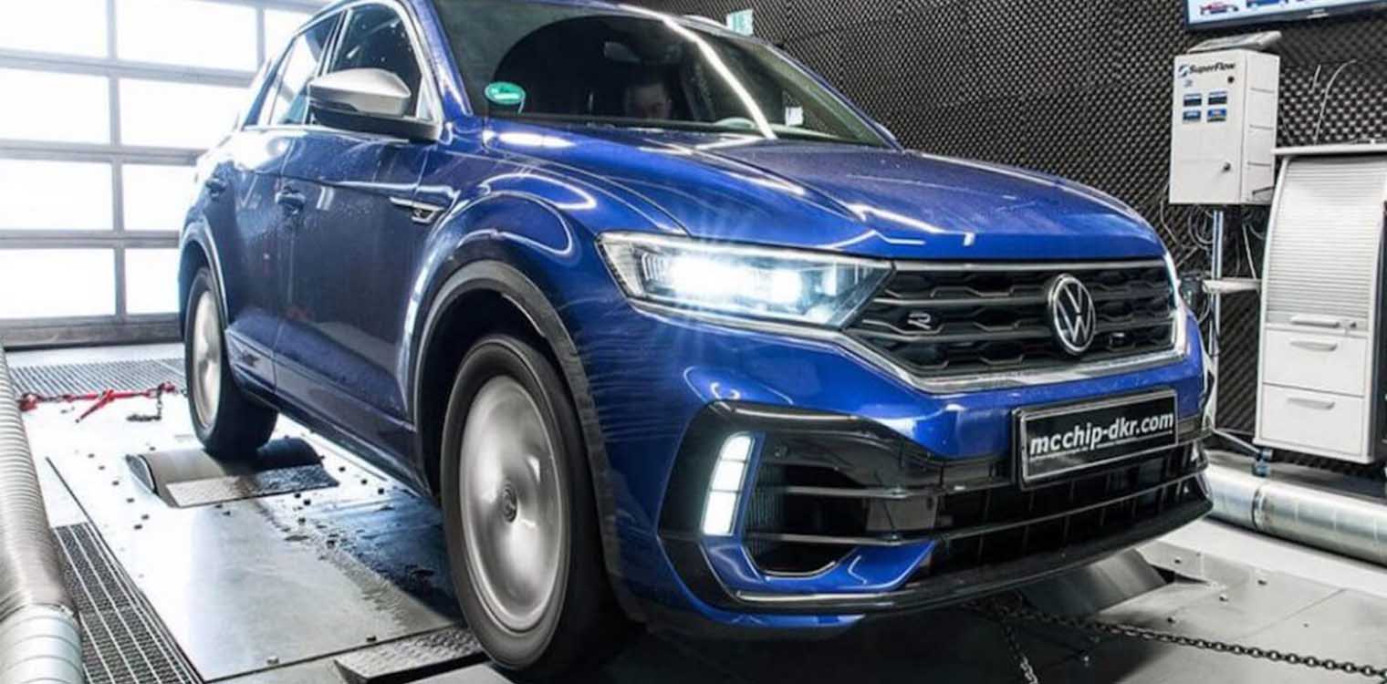 Ένα VW T-Roc R με εξωφρενική ισχύ