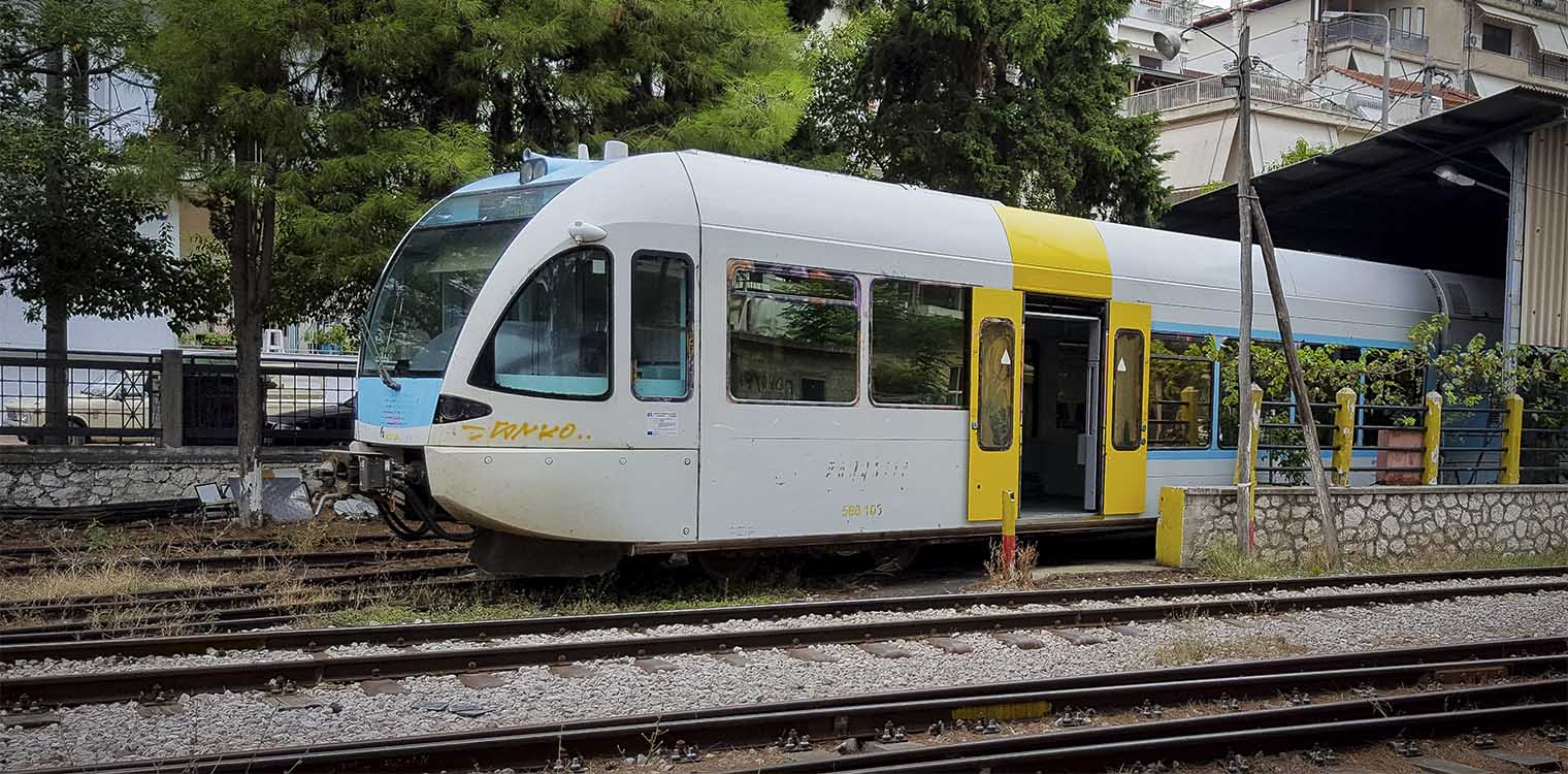 Πάτρα: Εκτροχιασμός τρένου στο ύψος του Αγίου Ανδρέα