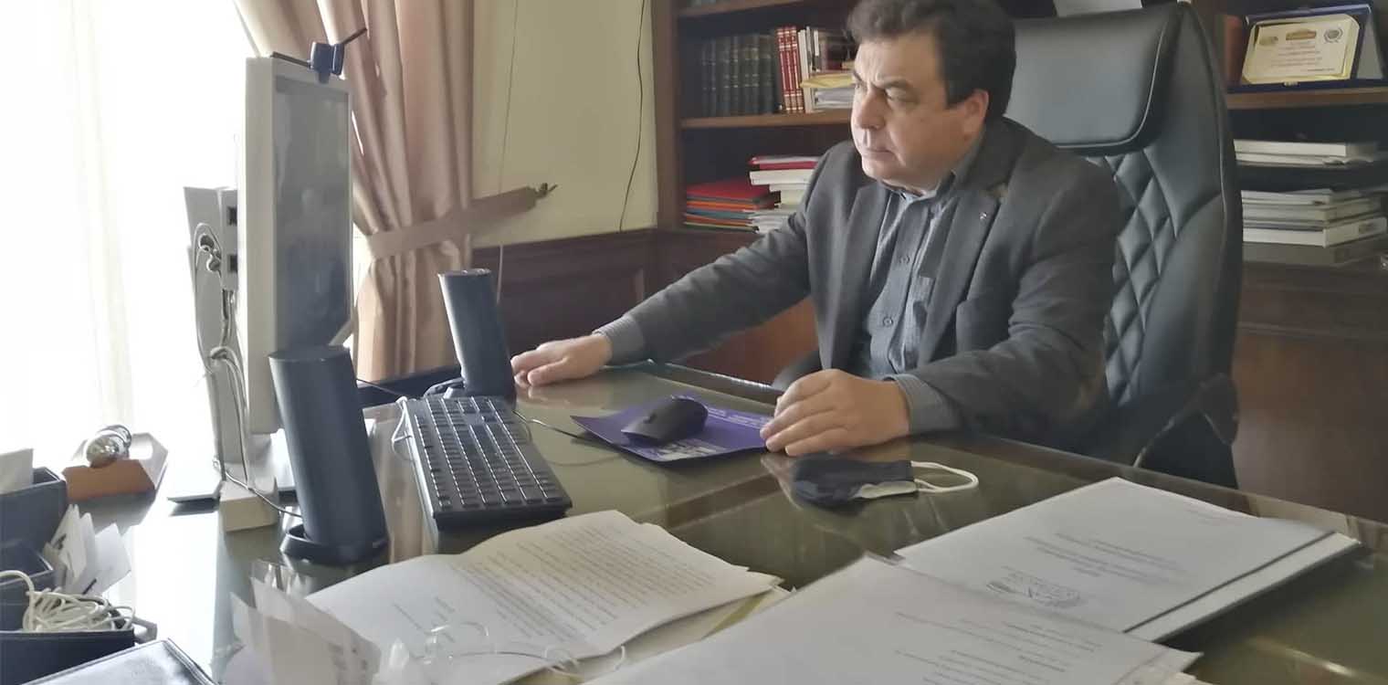 Τηλεδιάσκεψη Aντωνακόπουλου με την Ένωση Εφοπλιστών Κρουαζιεροπλοίων και Φορέων Ναυτιλίας