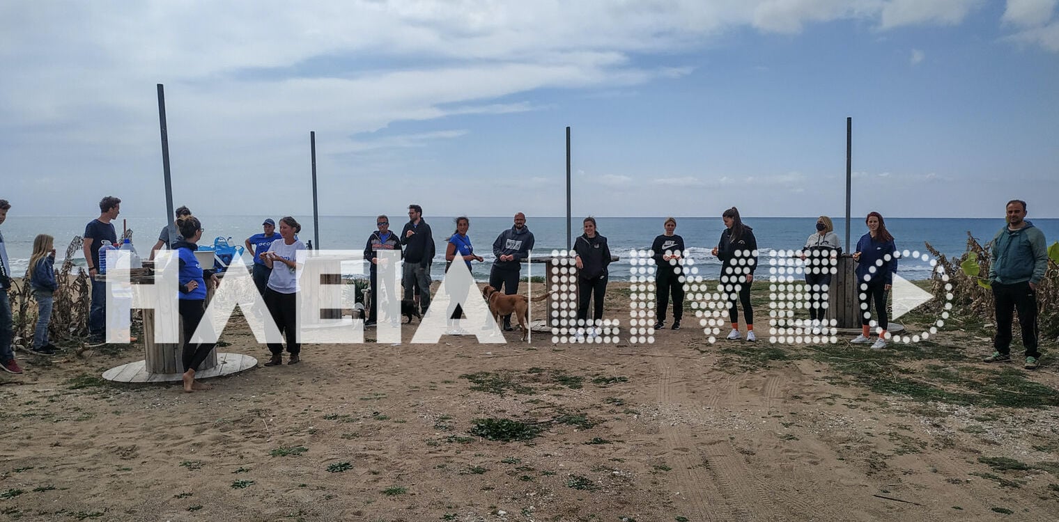 Γιαννιτσοχώρι: Εθελοντές καθάρισαν την παραλία από τα σκουπίδια