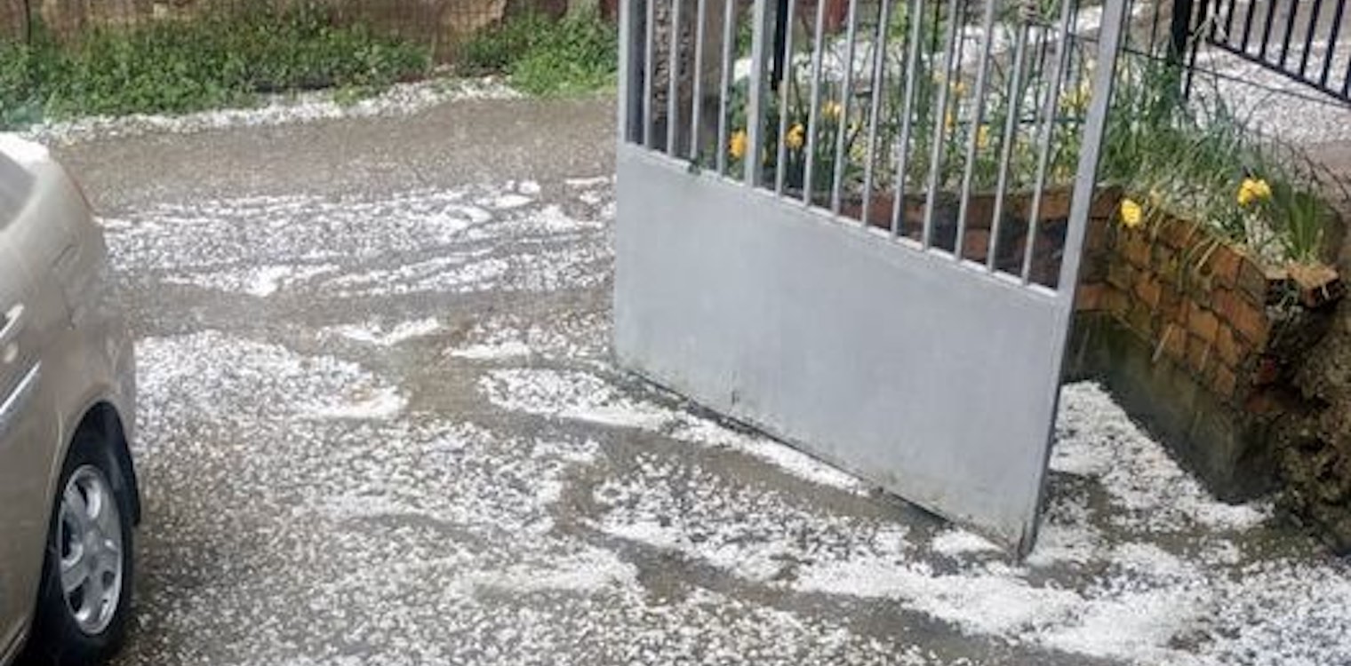 Ηλεία: Καταιγίδες με χαλαζοπτώσεις