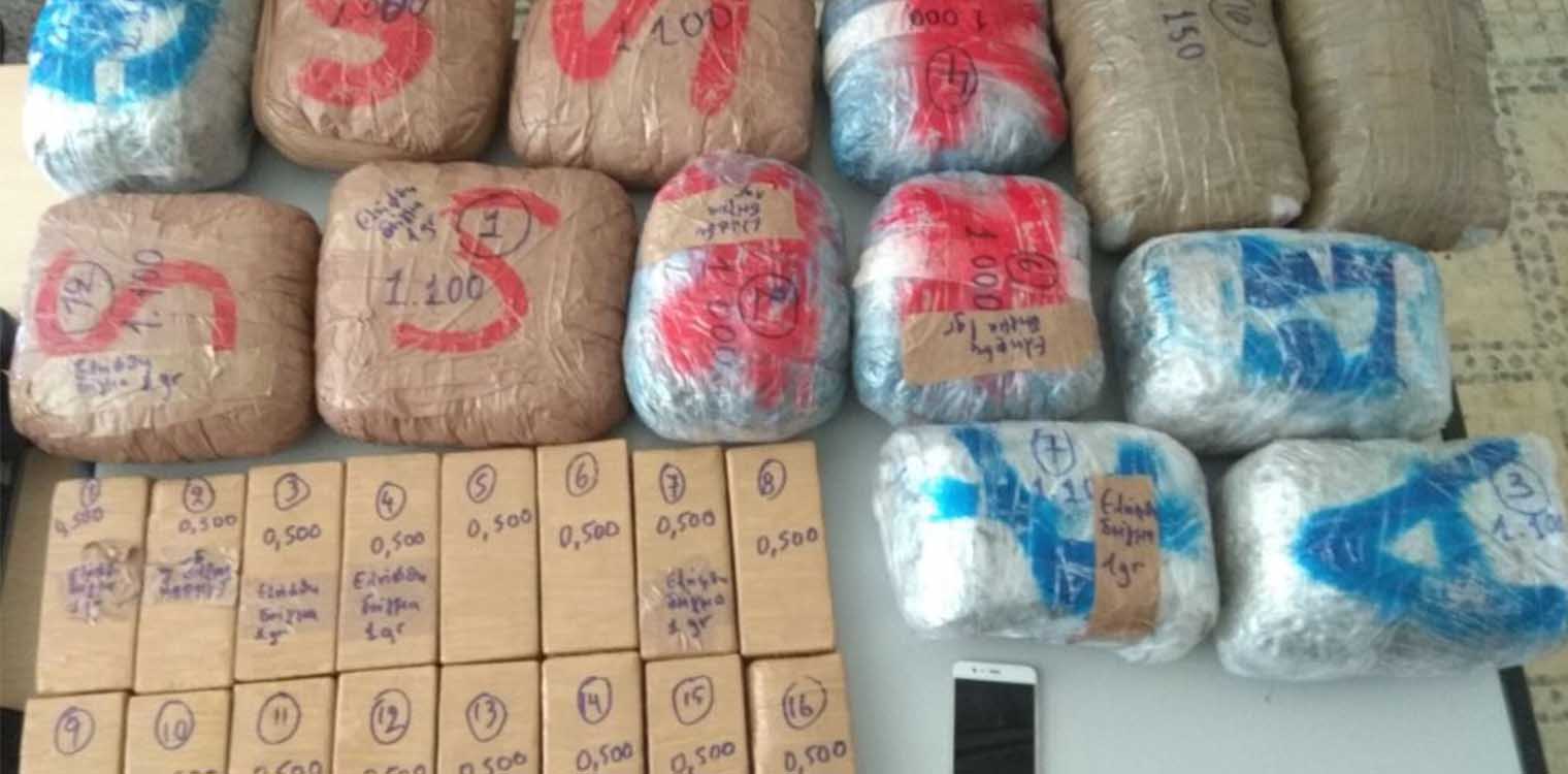 Ιωάννινα: Μετέφερε μεγάλες ποσότητες ηρωίνης και κάνναβης