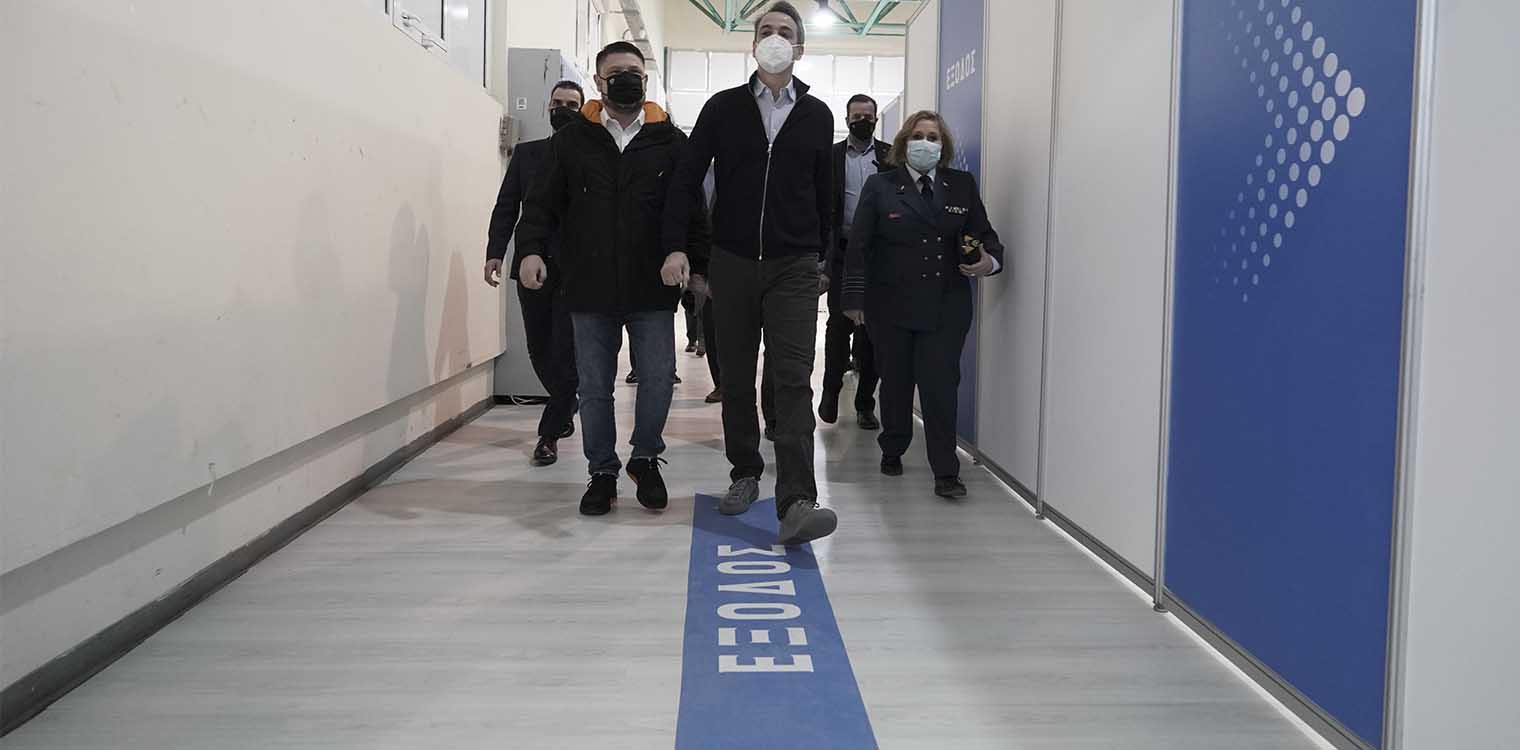 Μητσοτάκης από mega εμβολιαστικό: Εμβόλιο όλοι οι άνω των 60 μέχρι τα μέσα Μαΐου