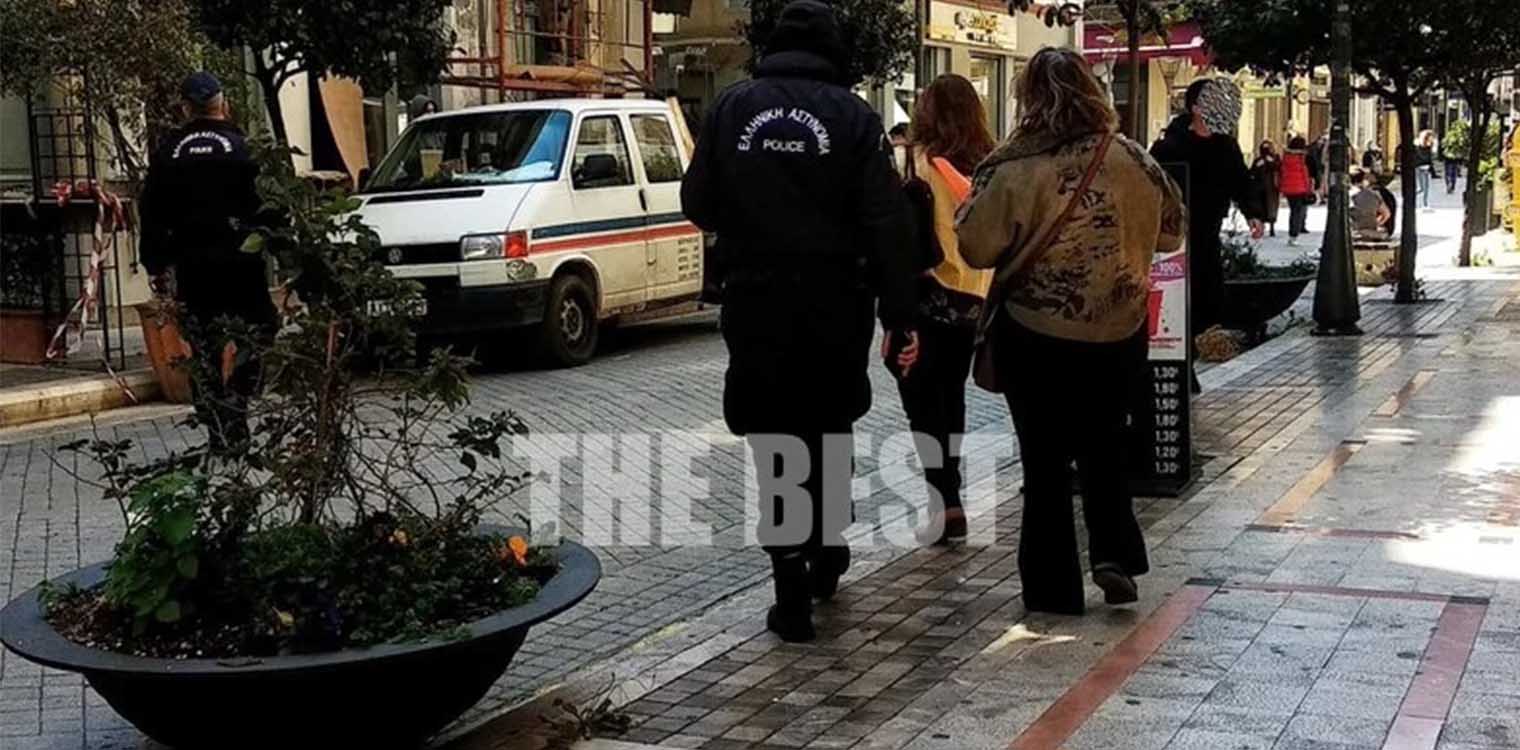 Πάτρα: Κλιμάκιο "σαρώνει" το κέντρο