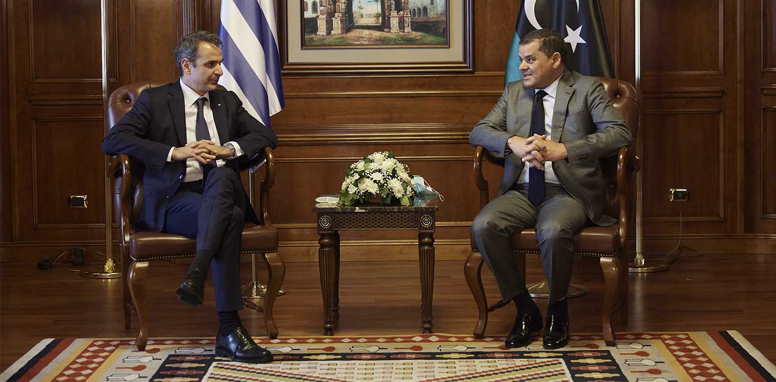 Μητσοτάκης από τη Λιβύη: Ζητάμε την ακύρωση του παράνομου τουρκολιβυκού μνημονίου
