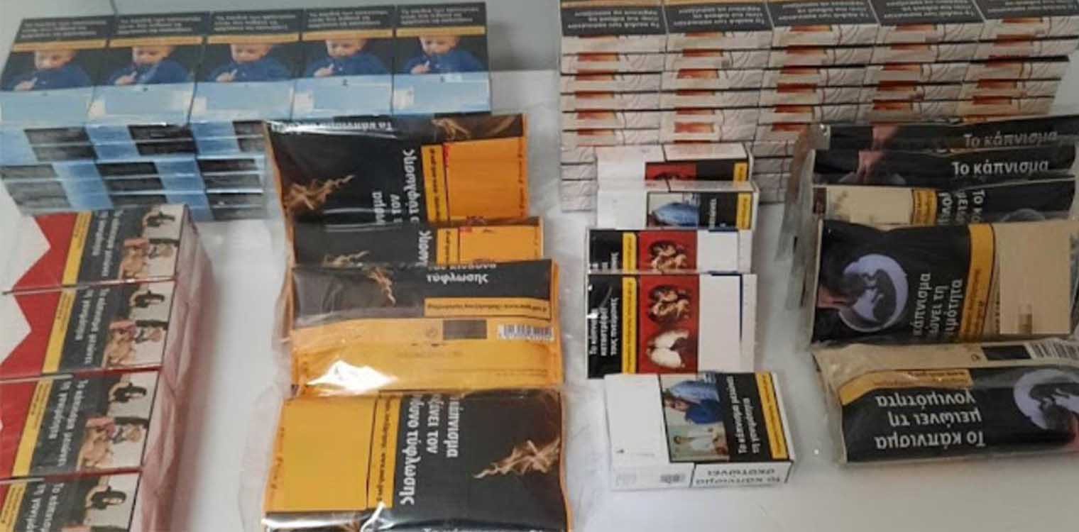 Κιλκίς: Έφοδος σε σπίτι γυναίκας με λαθραία καπνικά είδη