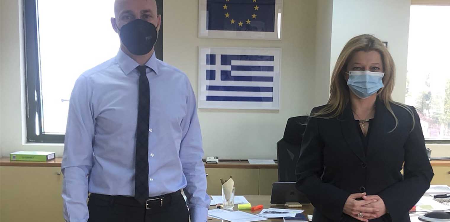 Συνάντηση Αυγερινοπούλου - Αμυρά για χάραξη νέων πολιτικών του ΥΠΕΝ για την προστασία της βιοποικιλότητας