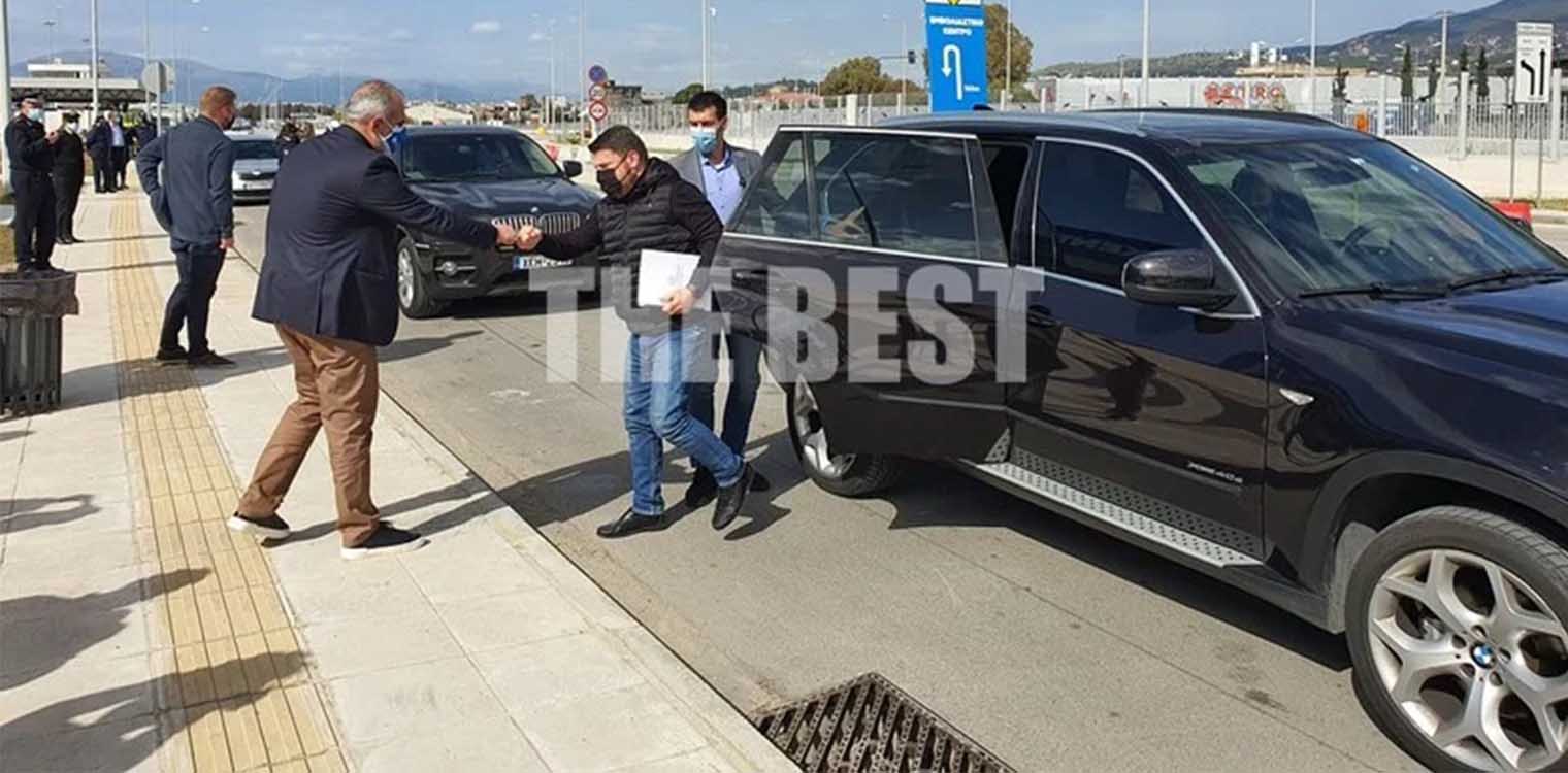 Στην Πάτρα ο Ν. Χαρδαλιάς για το mega εμβολιαστικό κέντρο (photos - video)