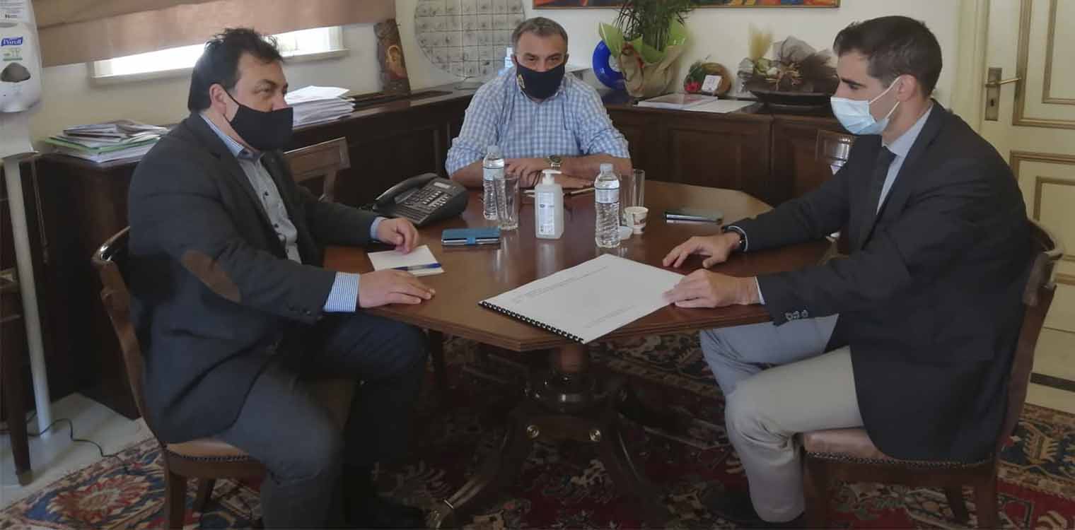 Συνάντηση εργασίας Αντωνακόπουλου - Γιαννόπουλου