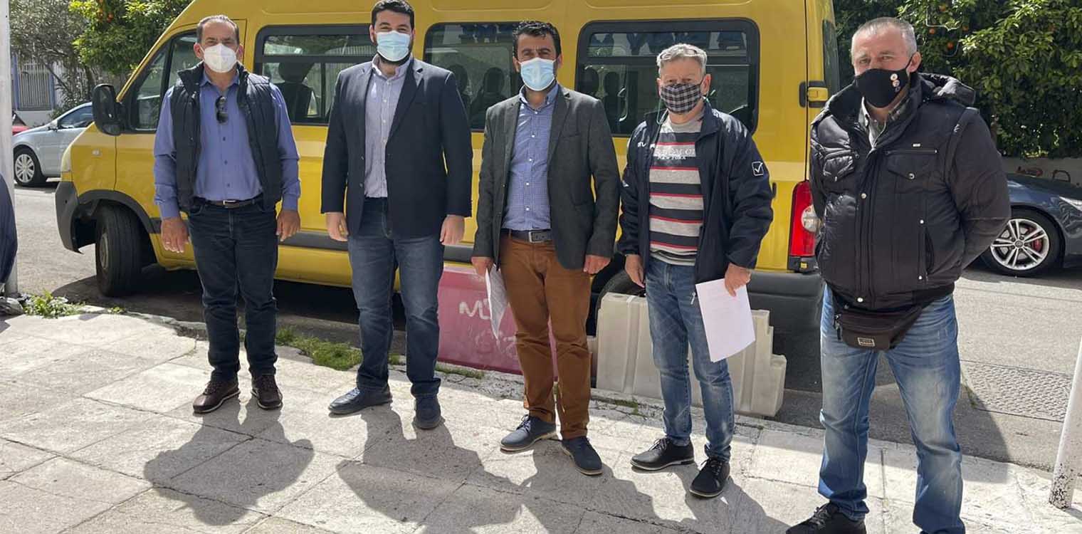Παραχώρηση λεωφορείου από το ΙΝΕΔΙΒΙΜ στο Δήμο Αρχ. Ολυμπίας