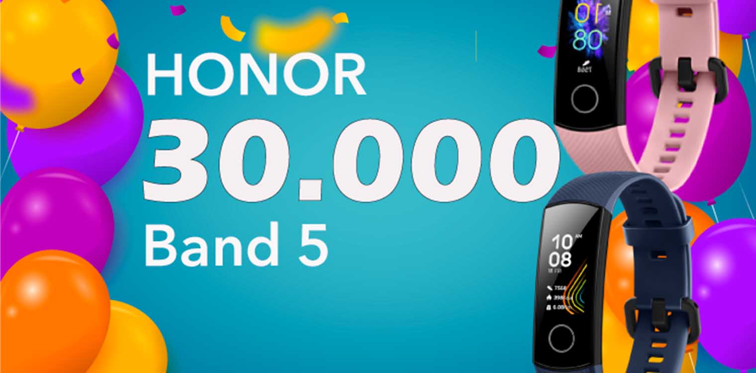 Honor: Πωλήσεις ρεκόρ σημείωσαν οι πωλήσεις wearable Honor Band 5 στην Ελλάδα