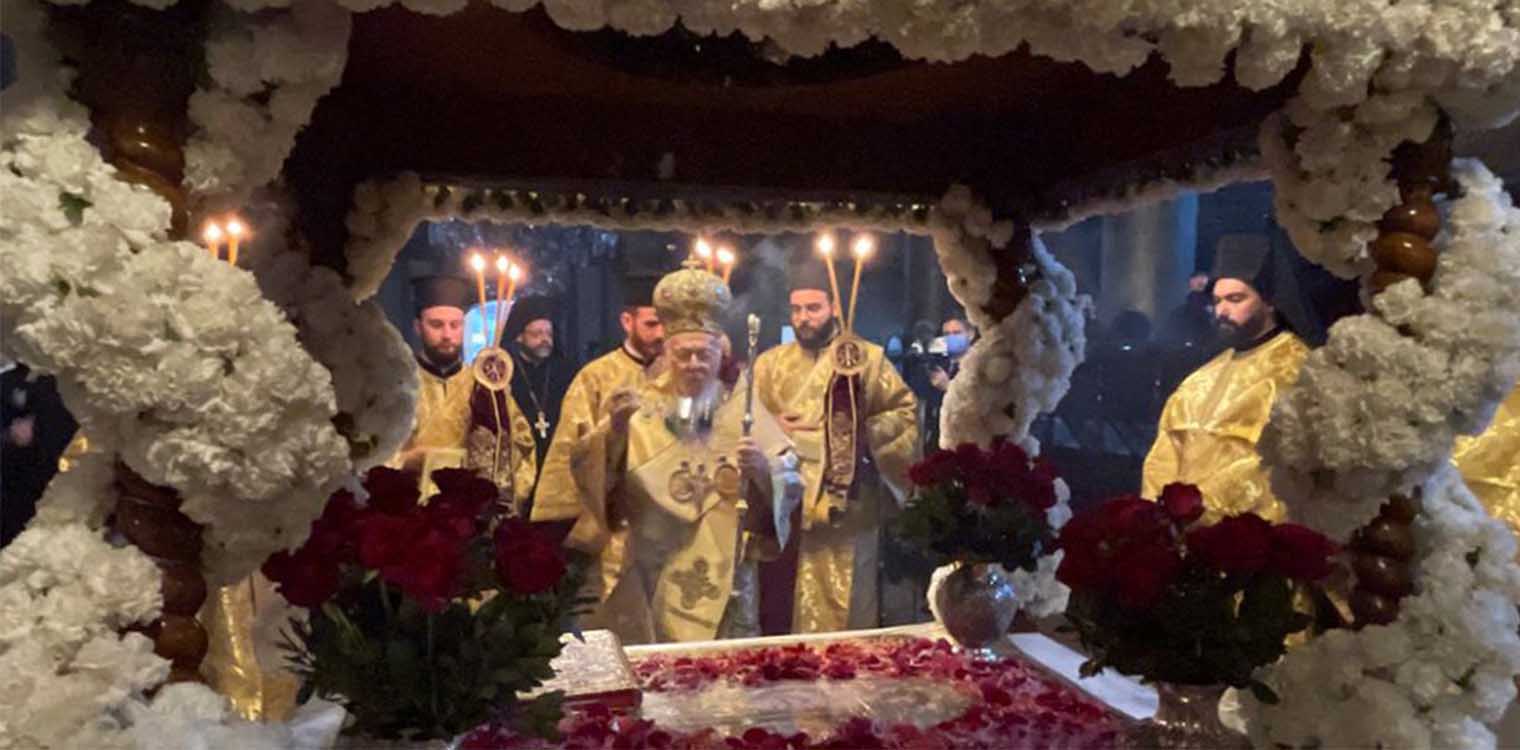 Η Ακολουθία του Επιταφίου Θρήνου στο Οικουμενικό Πατριαρχείο
