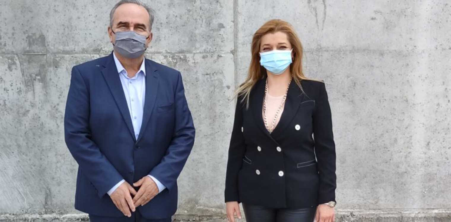 Η Αυγερινοπούλου για το εργοστάσιο στην Τριανταφυλλιά και την επίσκεψη του Αναπλ. Υπουργού Ανάπτυξης, κ. Παπαθανάση