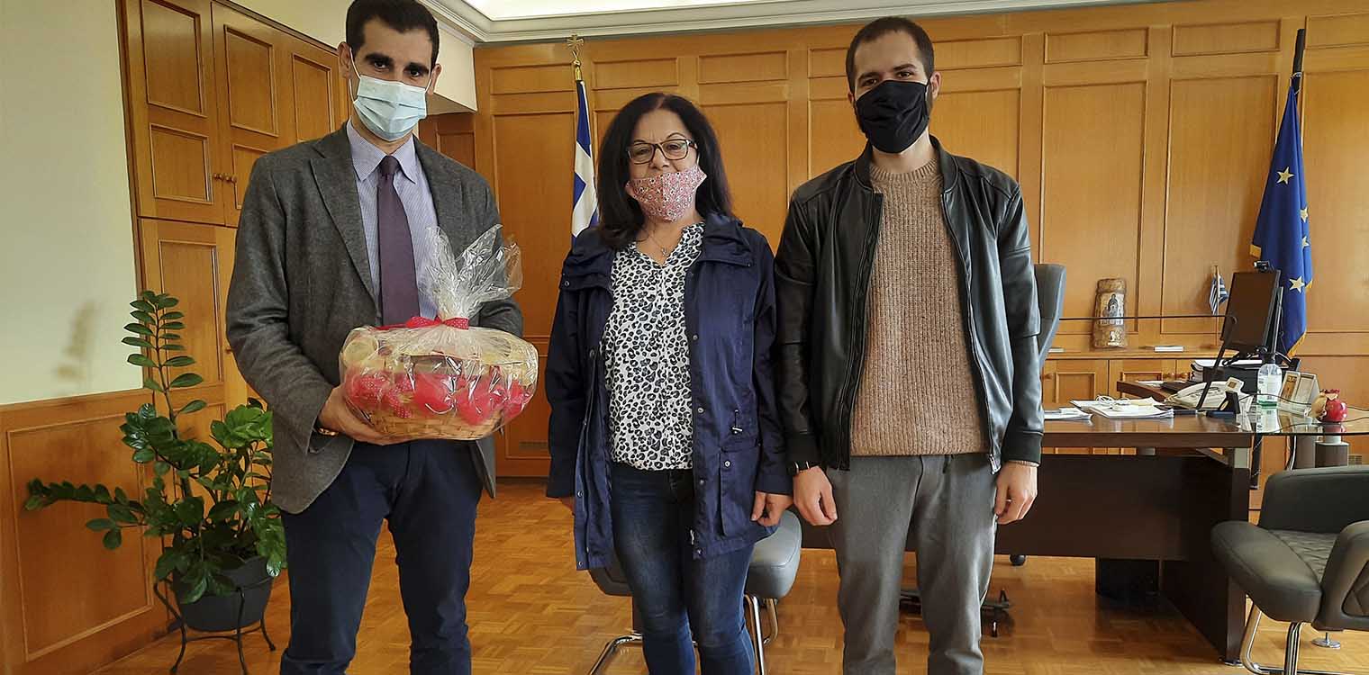 Συνάντηση Γιαννόπουλου με εκπροσώπους ΚΔΑΠ ΑμεΑ Διάπλασις