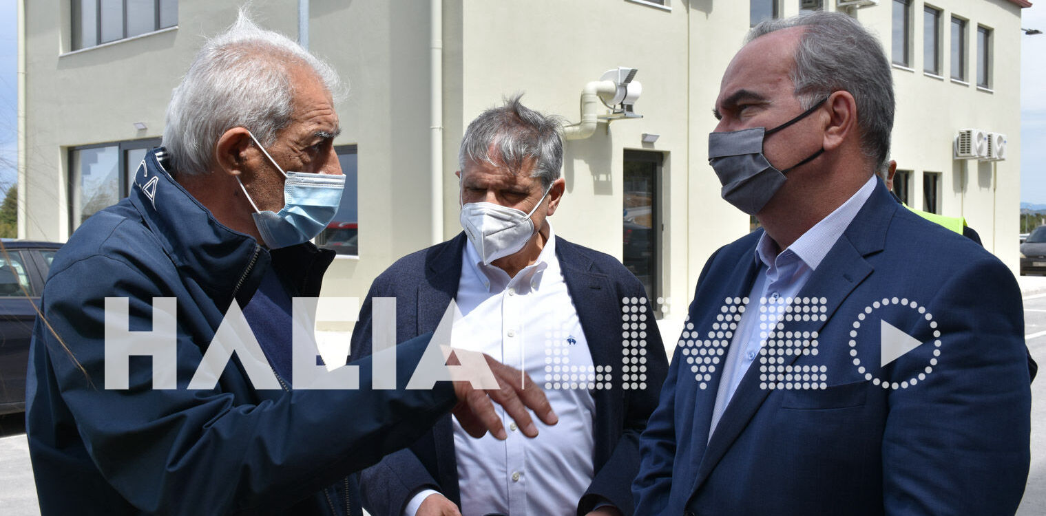 Αμαλιάδα: Στο εργοστάσιο της Τριανταφυλλιάς ο Νίκος Παπαθανάσης