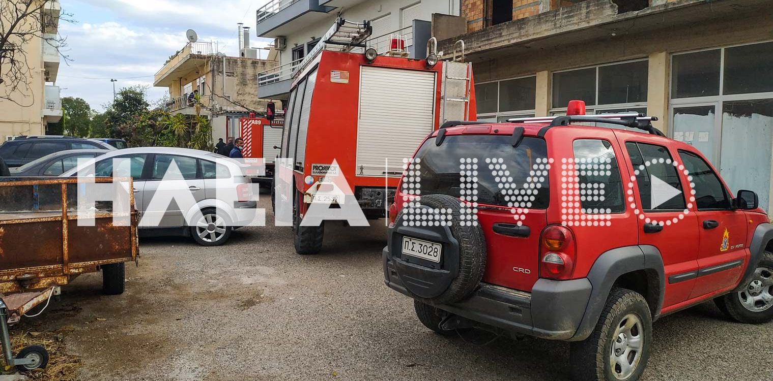 Ζαχάρω: Πανικός για φωτιά σε διαμέρισμα
