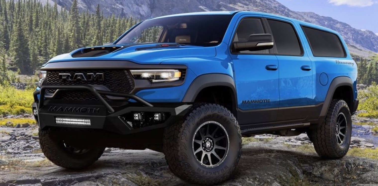 Η Hennessey μετατρέπει το Ram TRX σε επταθέσιο SUV 1.012 ίππων