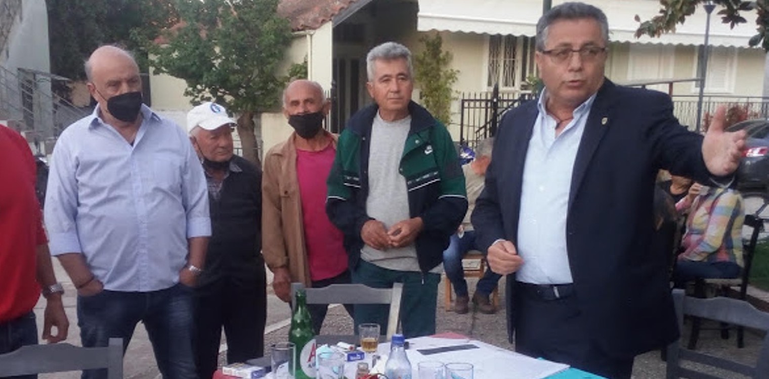 Ο δήμαρχος Πηνειού ενημέρωσε τους κατοίκους Παλαιοχωρίου