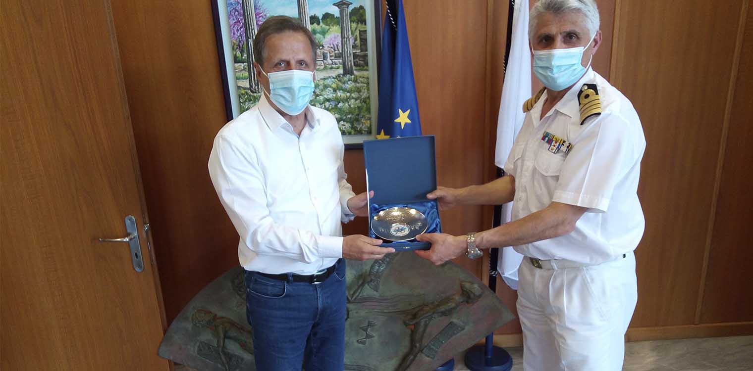 Σύσκεψη στο Δήμο Αρχ. Ολυμπίας για το παγκόσμιο συμπόσιο του CISM το φθινόπωρο