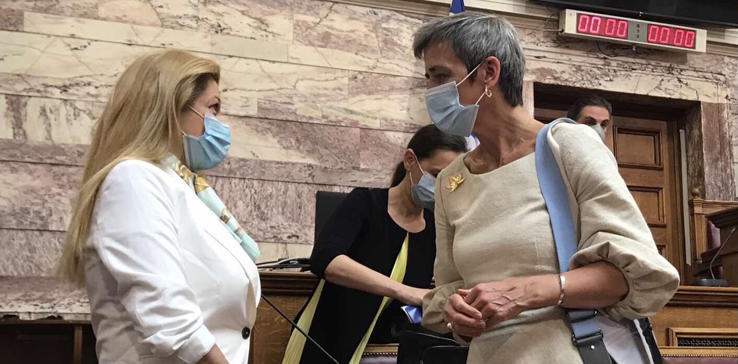 Συνάντηση Αυγερινοπούλου με Επίτροπο Βεστάγκερ για το Πάτρα – Πύργος