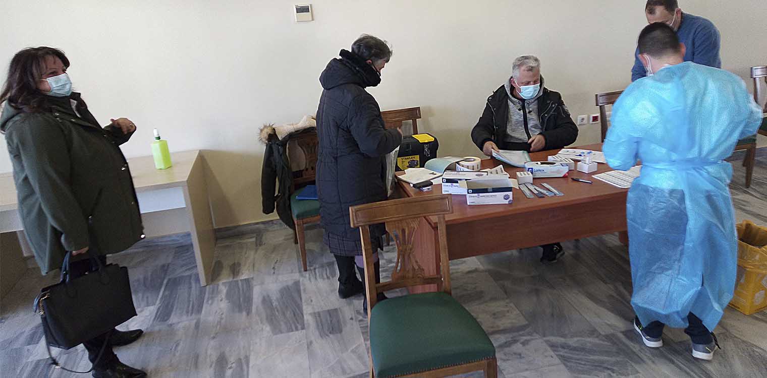 Νέα rapid test Covid-19 στην Αρχ. Ολυμπία