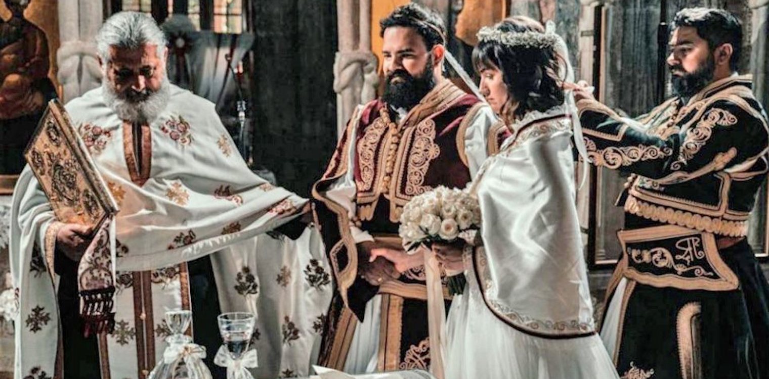 Εντυπωσιακός γάμος σε στιλ... 1821 στα Τρίκαλα - Δείτε βίντεο