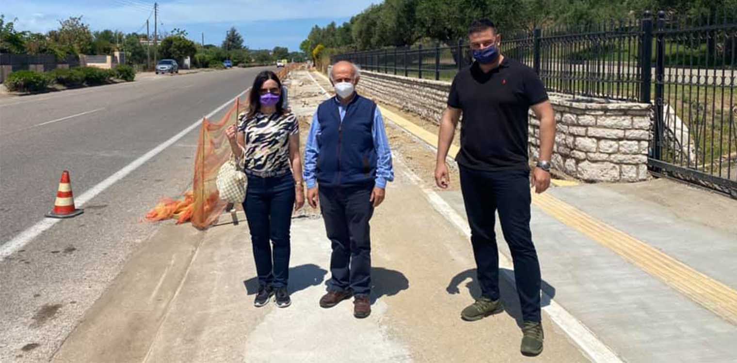 Επίσκεψη Θ. Μαυρομμάτη σε έργα της ΠΕ Ηλείας