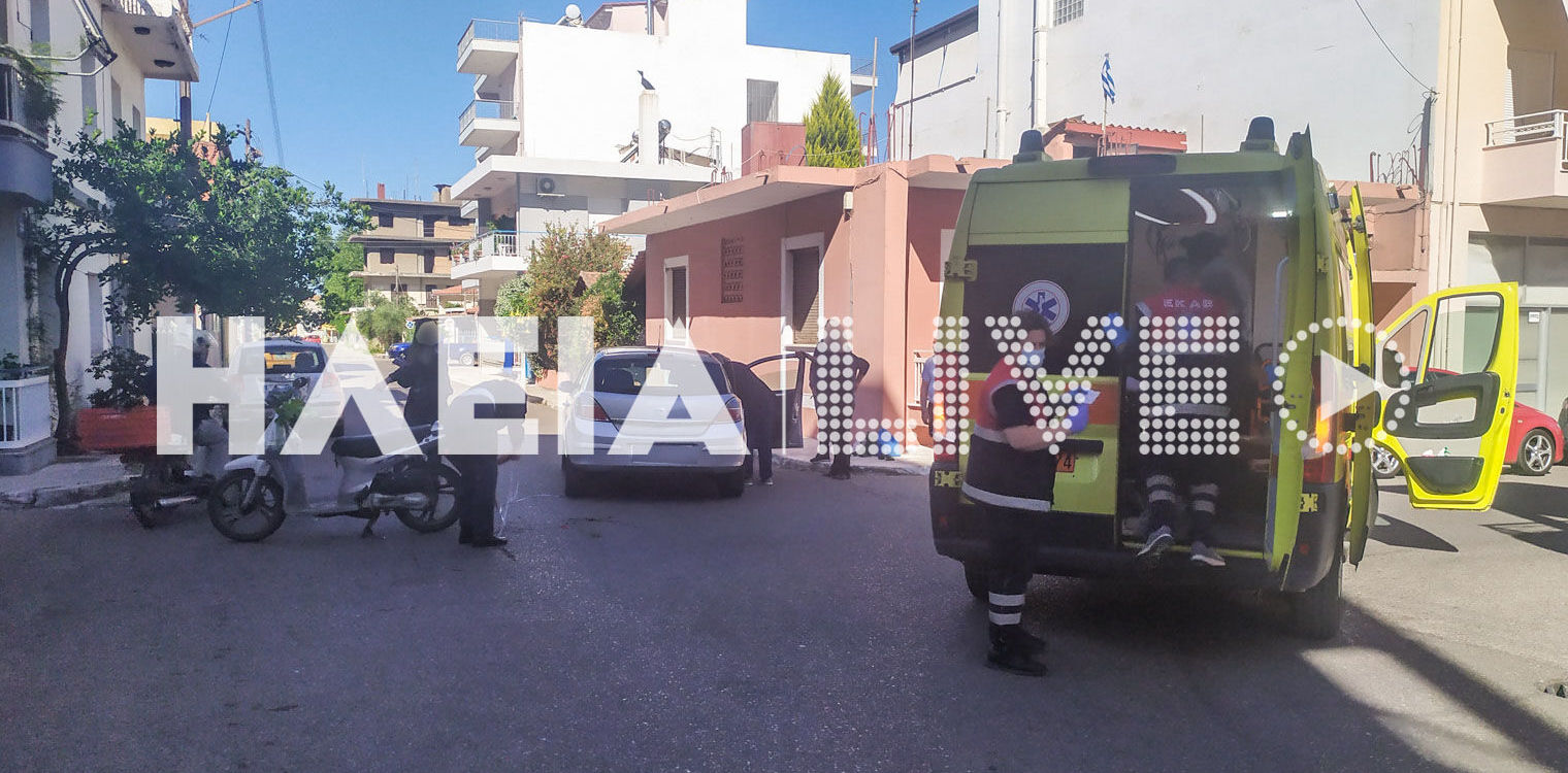 Πύργος: Σύγκρουση μοτο με αυτοκίνητο - Μια τραυματίας