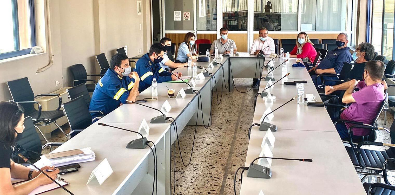 Συνεδρίασε το Συντονιστικό Τοπικό Όργανο (ΣΤΟ) του Δήμου Ανδραβίδας - Κυλλήνης ενόψει της αντιπυρικής περιόδου