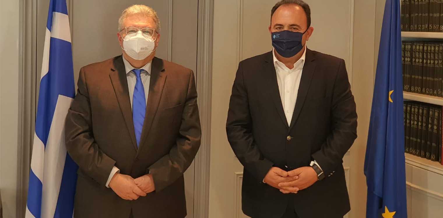 Συνεργασία του Φίλια με τον Γενικό Γραμματέα Απόδημου Ελληνισμού Ι. Χρυσουλάκη