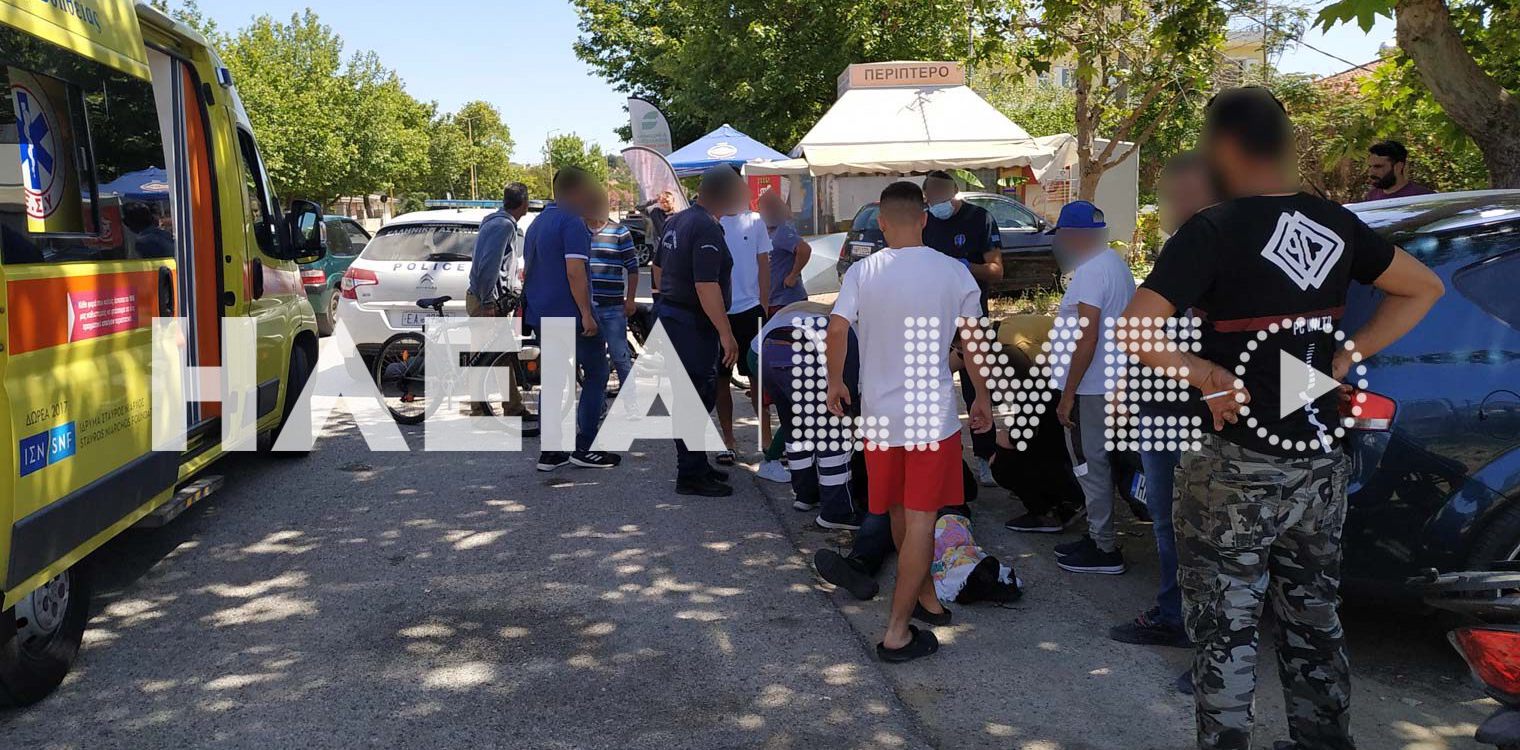 Ζαχάρω: Σοβαρό τροχαίο σε σύγκρουση μηχανής με αυτοκίνητο (photos)