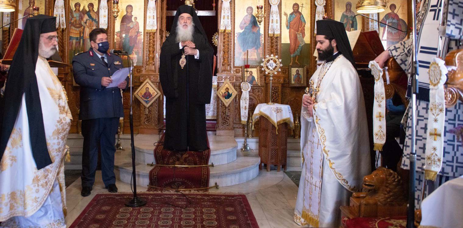 Πρώτη Θεία Λειτουργία για το νέο προϊστάμενο της Θρησκευτικής Υπηρεσίας της ΕΛ.ΑΣ. Ηλείο Αρχιμανδρίτη Αλέξιο Κουρτέση