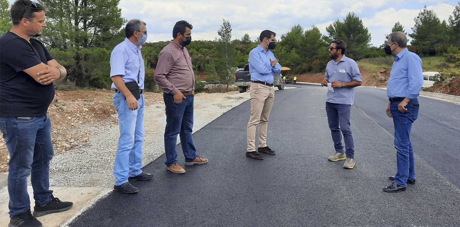 Ενημέρωση Γιαννόπουλου, στο έργο βελτίωσης της Επαρχ. Οδού Κρυονέρι Ολυμπίας – Λάσδικα