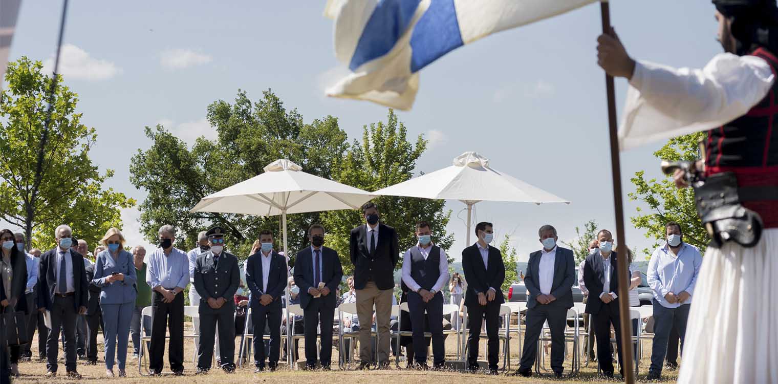 Δήμος Αρχ. Ολυμπίας: Τιμήθηκε η ηρωική θυσία του Καπετάν Γιώργη Γιαννιά