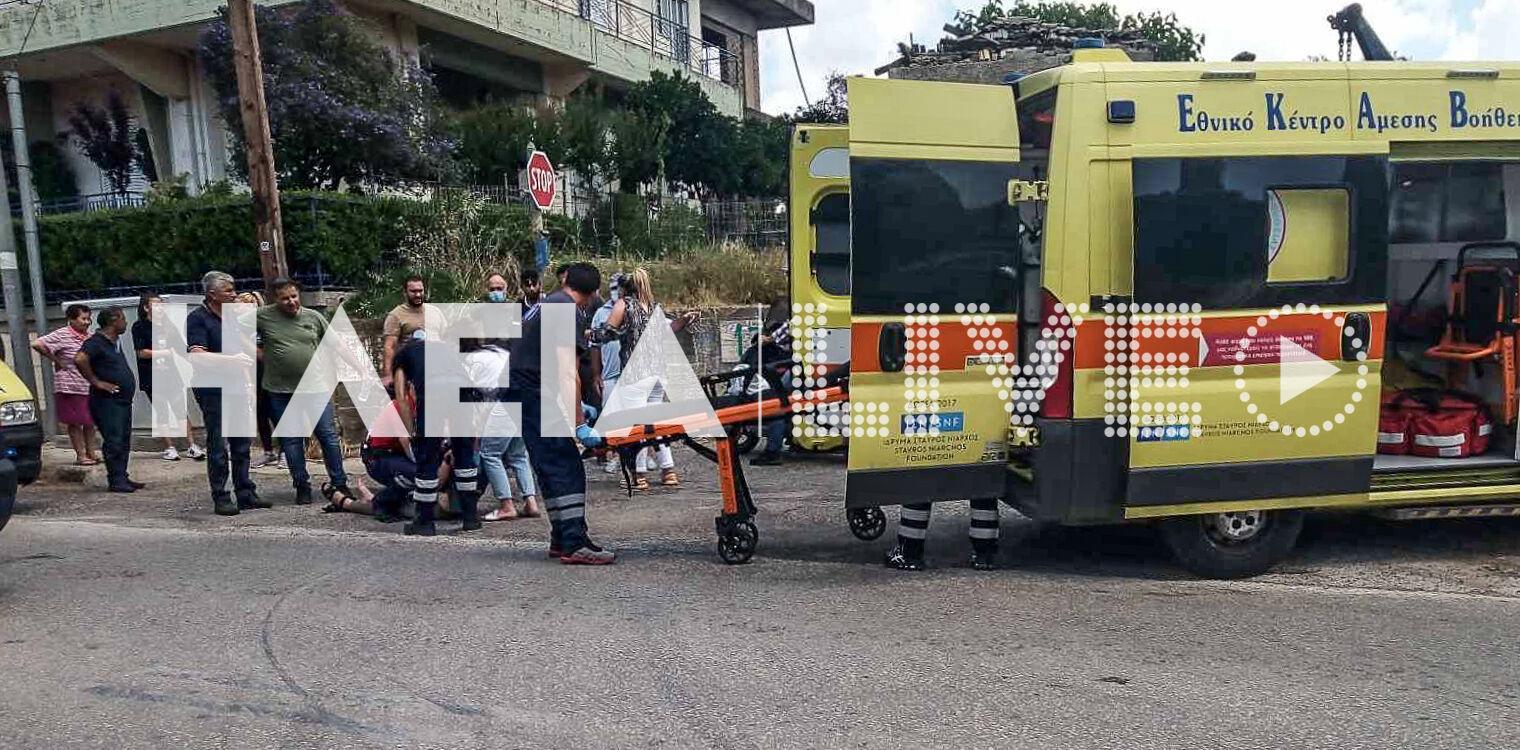 Πύργος: Μια τραυματίας σε τροχαίο στην οδό Αλφειού