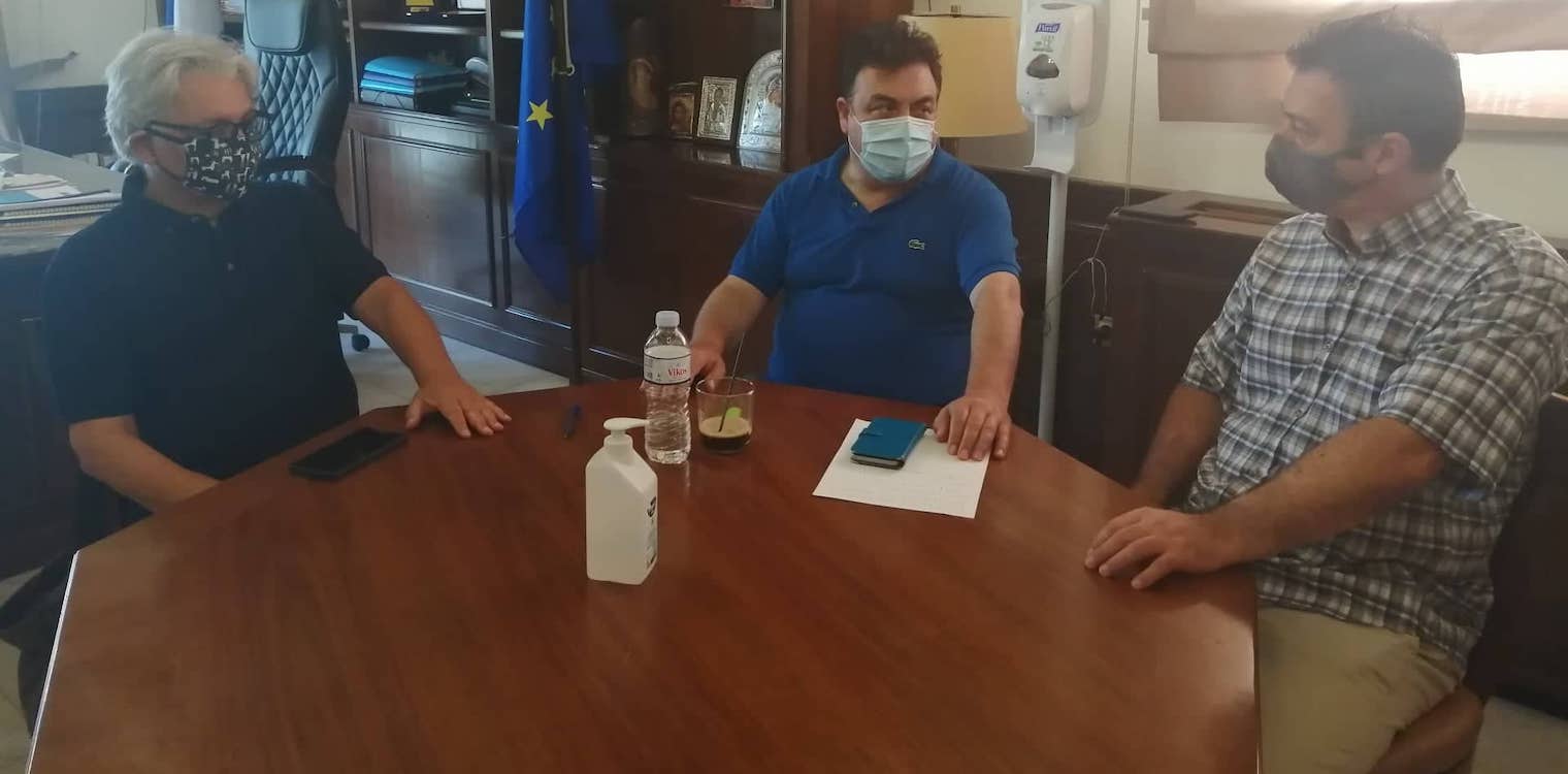 Επίσκεψη των «Οικολόγων ΠΡΑΣΙΝΩΝ» στον Δήμαρχο Πύργου