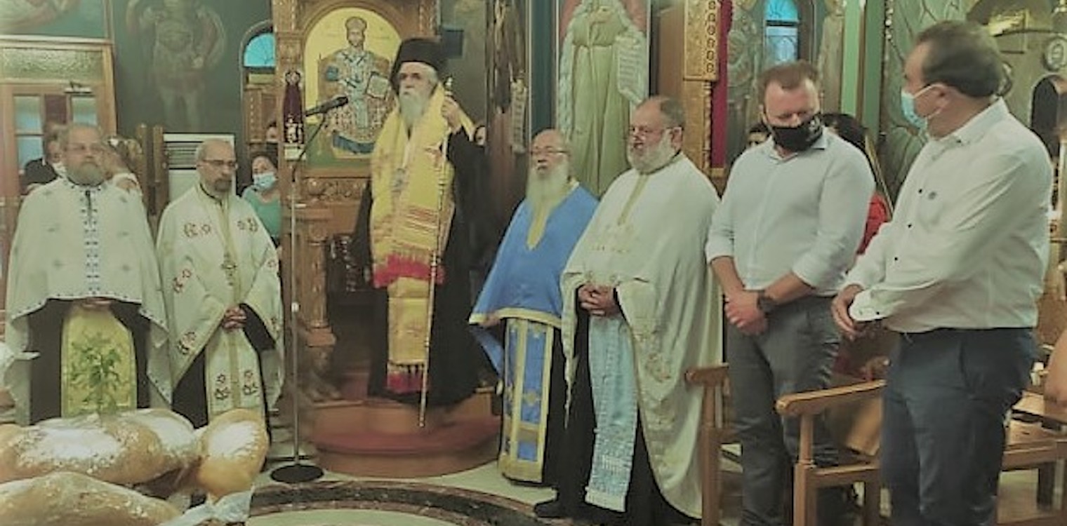 Ο Άγιος Αθανάσιος ο Αθωνίτης, εορτάστηκε στο Νεοχώρι Κυλλήνης