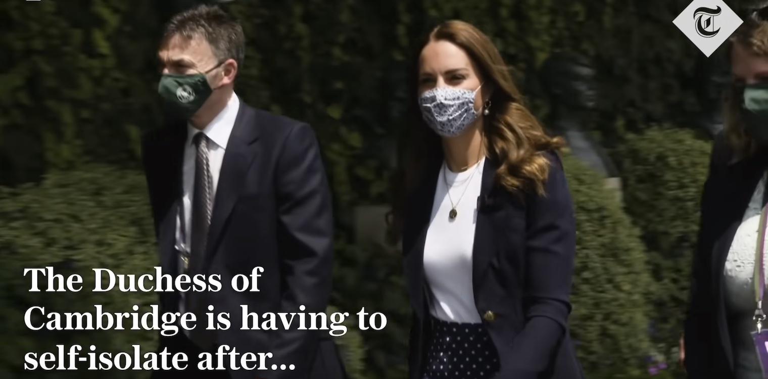 Kate Middleton - Γουίμπλεντον: Η στιγμή που τη φυγαδεύουν γιατί ήρθε σε επαφή με κρούσμα κορονοϊού