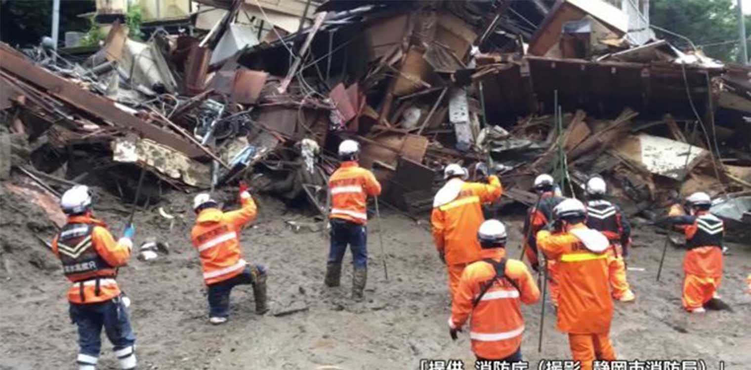 Ιαπωνία: Τουλάχιστον τρεις νεκροί από κατολισθήσεις λάσπης-Περίπου 20 άνθρωποι αγνοούνται