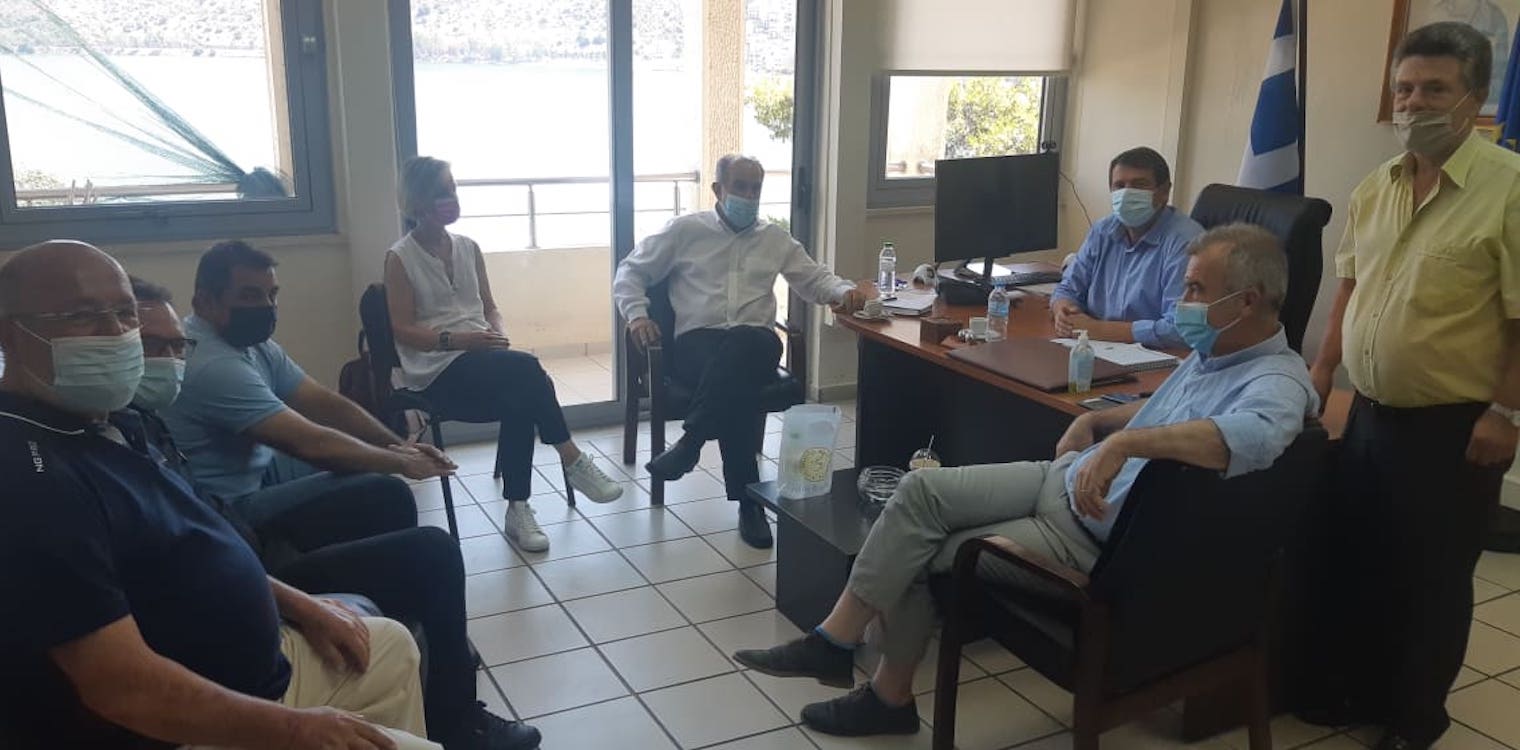 Επίσκεψη κλιμακίου της παράταξης "Δυτ. Ελλάδα - Δικαίωμα στην Πρόοδο" στην Αμφιλοχία