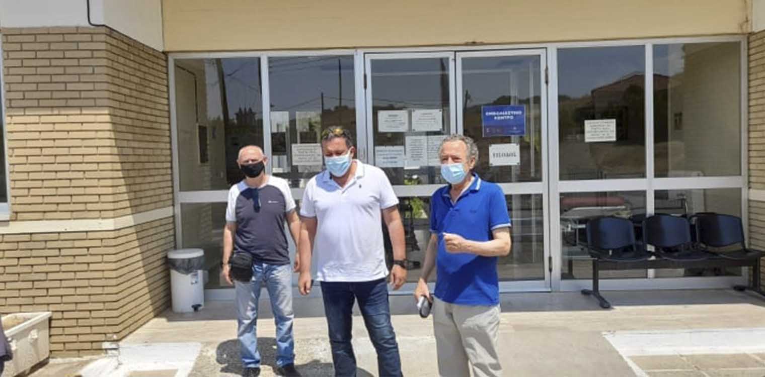 Επίσκεψη κλιμακίου της ΟΜ ΣΥΡΙΖΑ Ήλιδας στο ΚΥ Σιμόπουλου
