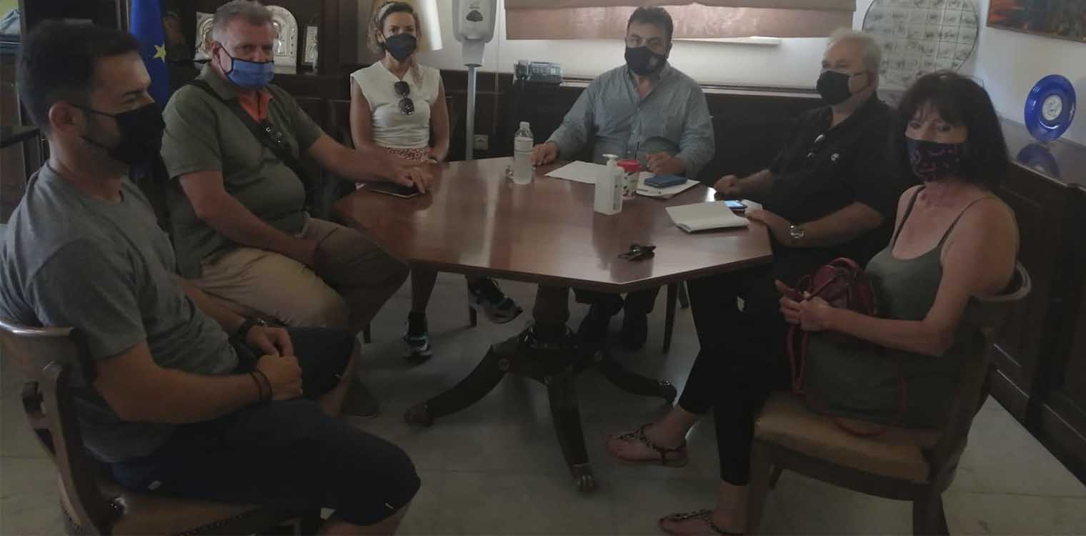 Συνάντηση Αντωνακόπουλου με κλιμάκιο της ΕΡΤ Πύργου