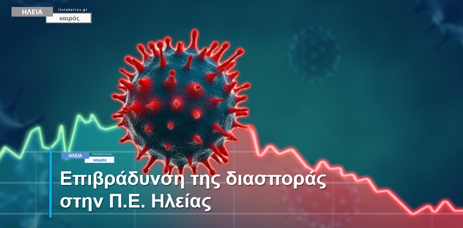 Επιβράδυνση της διασποράς Covid-19 στην Ηλεία