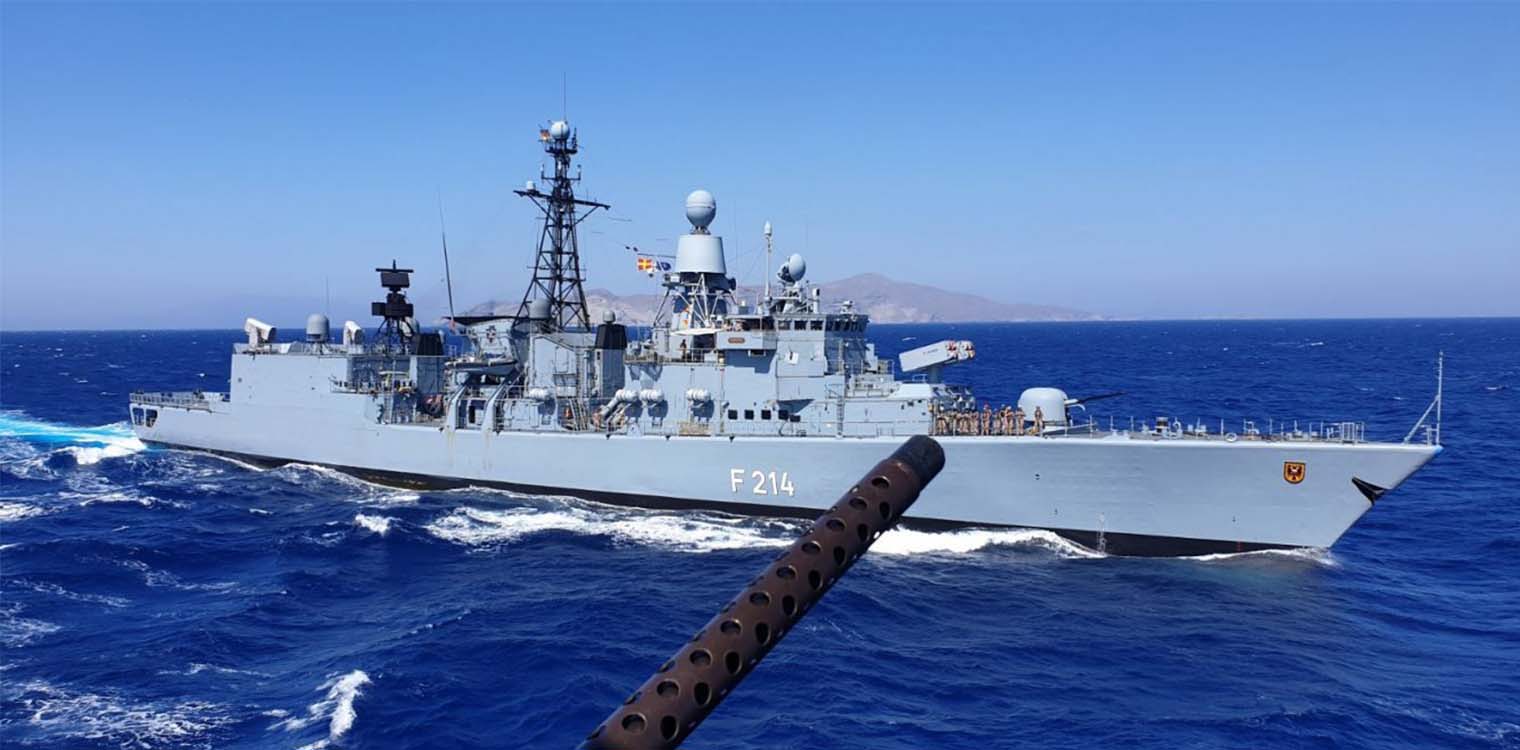 Συνεκπαίδευση ναυτικών μονάδων Ελλάδας και Γερμανίας στο Αιγαίο