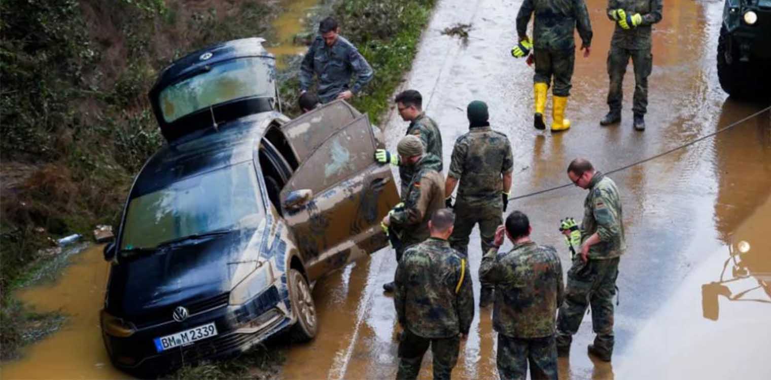Εθνική τραγωδία στη Γερμανία: Στους 156 οι νεκροί από τις φονικές πλημμύρες