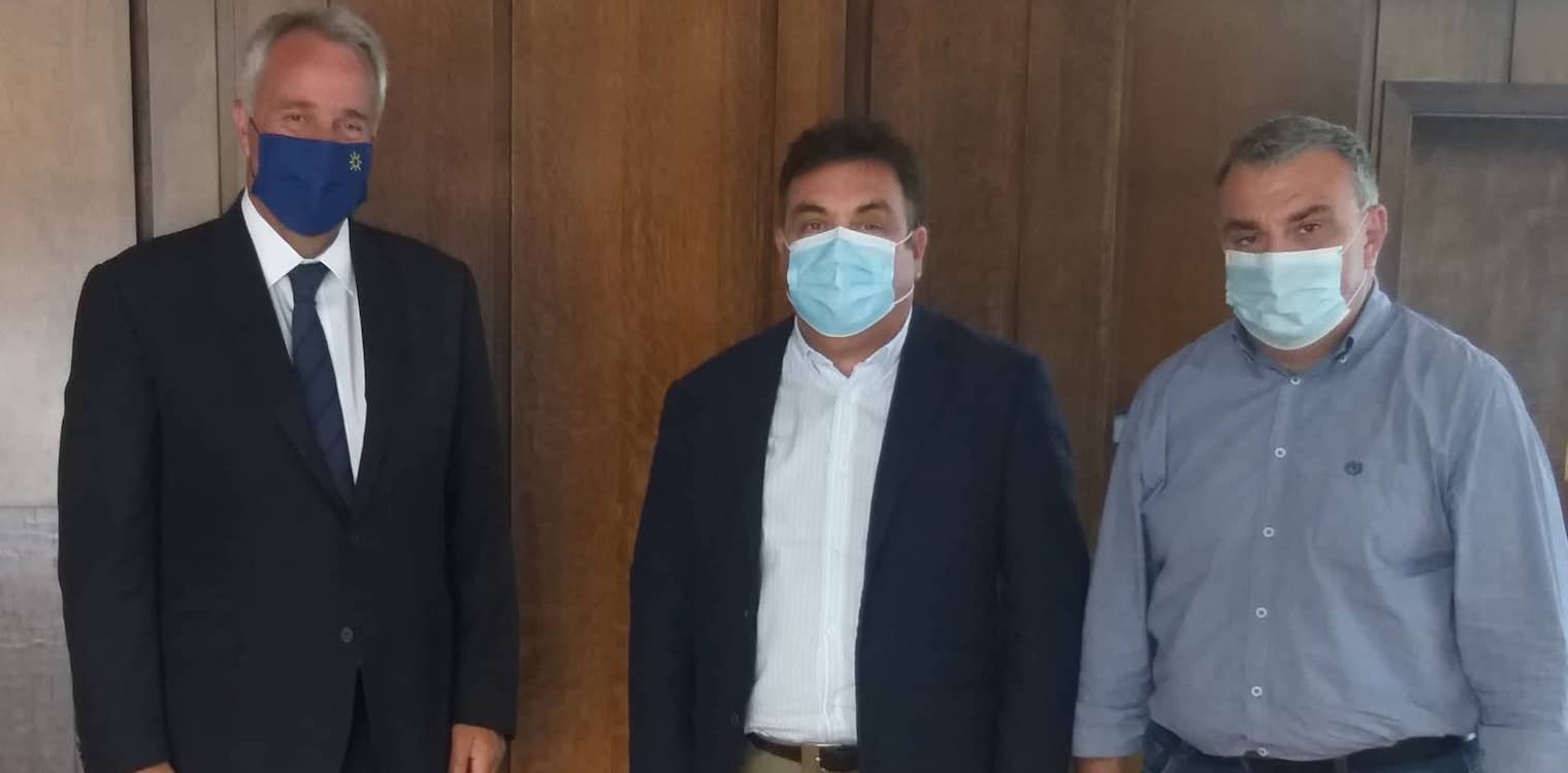 Δήμος Πύργου: Συνάντηση Αντωνακόπουλου με τον Υπουργό Εσωτερικών Μάκη Βορίδη